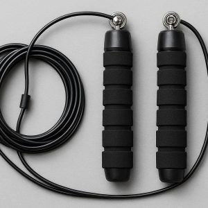 1 Adjustable Speed Jump Rope Tangle Free Skipping Rope With Ball Bearings Memory Foam Handles For Fitness Cardio Exercise