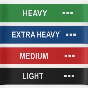 10 Latex Resistance Loop Bands Heavy Duty Exercise Workout Bands Strength Training Elastic Bands For Home Gym Fitness