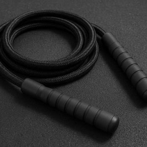 2 Weighted Jump Rope Heavy Workout Skipping Rope With Comfortable Silicon Handles For Strength Training Fitness Fat Loss