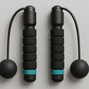 4 Cordless Jump Rope Ropeless Skipping Rope With Weighted Solid Balls Foam Grips For Indoor Fitness Exercise Workouts