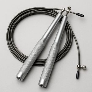 5 Speed Jump Rope Aluminum Alloy Handles Tangle Free Adjustable Skipping Rope For Double Unders Cross Fitness Boxing